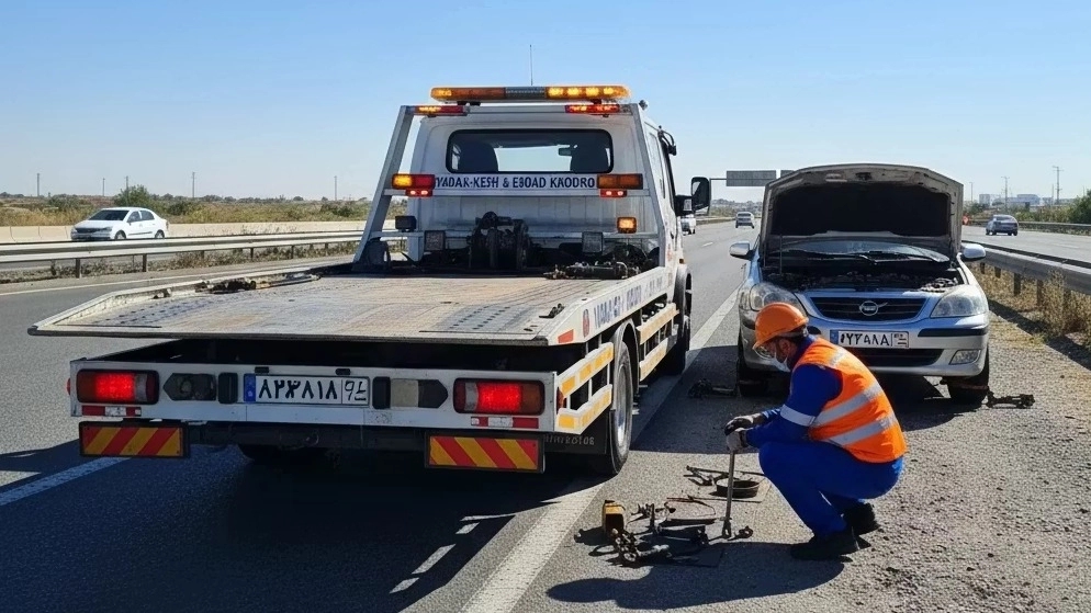 یدک کش و امدادخودرو در اسلام آباد کرمان